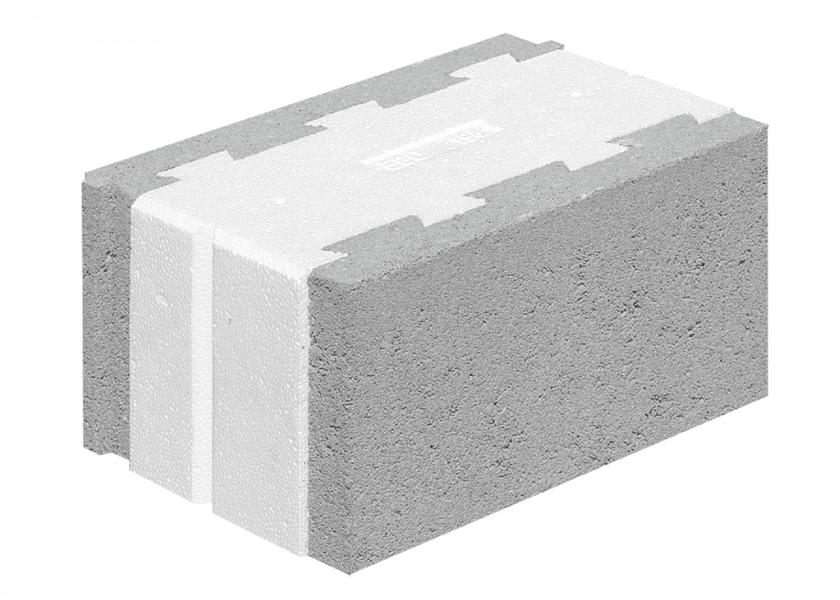 Betonové obvodové tepelně izolační tvárnice