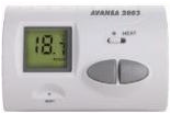 Manuální termostaty drátové