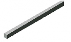 Plotový sloupek pro drátěné pletivo 250/15/12 cm