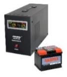 Záložní zdroj pro oběhová čerpadla AVANSA UPS 500 W  + baterie 46 Ah