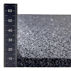 Antivibrační elastická tlumící rohož (deska) z granulátu FLOMA S650 - délka 200 cm, šířka 100 cm a výška 1 cm