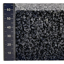 Antivibrační elastická tlumící rohož (deska) z granulátu FLOMA S650 - délka 200 cm, šířka 100 cm a výška 6 cm