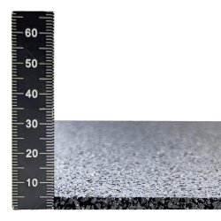 Antivibrační tlumící rohož (deska) z granulátu FLOMA UniPad S850 - délka 200 cm, šířka 100 cm a výška 0,5 cm