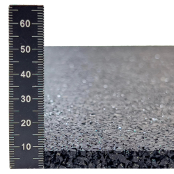 Antivibrační elastická tlumící rohož (deska) z granulátu FLOMA UniPad S850 - délka 200 cm, šířka 100 cm a výška 0,8 cm