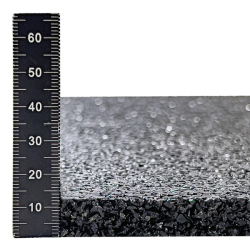 Antivibrační elastická tlumící rohož (deska) z granulátu FLOMA UniPad S850 - délka 200 cm, šířka 100 cm a výška 1,25 cm