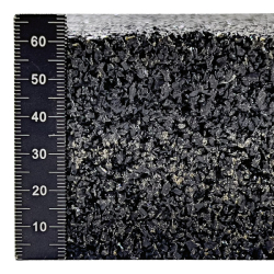 Antivibrační elastická tlumící rohož (deska) z granulátu FLOMA UniPad S850 - délka 200 cm, šířka 100 cm a výška 6 cm