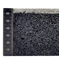 Antivibrační elastická tlumící rohož (deska) z drásaniny FLOMA F700 - délka 200 cm, šířka 100 cm a výška 6 cm