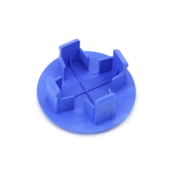 Modrý plastový vyznačovací prvek FLOMA - průměr 7 cm 