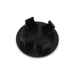 Černý plastový vyznačovací prvek FLOMA - průměr 7 cm - kopie