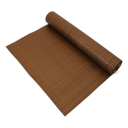 Plastová ratanová stínící rohož "umělý ratan" (role) (světlý ořech) - délka 500 cm a výška 75 cm