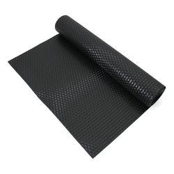 Černá plastová ratanová stínící rohož "umělý ratan" (role) - délka 500 cm a výška 90 cm