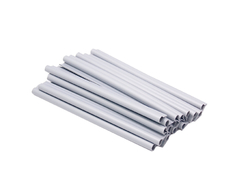 Světle šedý plastový plotový úchyt - délka 19 cm