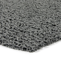 Vinylová protiskluzová sprchová rohož FLOMA Spaghetti - délka 35 cm, šířka 59,5 cm a výška 1,2 cm