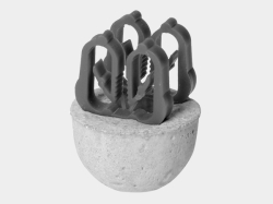 Betonové distanční podložka BKL 60 mm - balení 160 ks