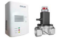 Detektor plynu AVANSA 100 M + plynový solenoidový ventil 3/4" 