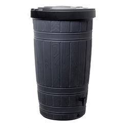 Nádrž na dešťovou vodu Woodcan 265 l - černošedá