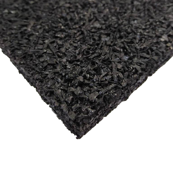 Antivibrační elastická tlumící rohož (deska) ze směsi granulátu a drásaniny FLOMA FS700 - délka 200 cm, šířka 100 cm a výška 0,8 cm