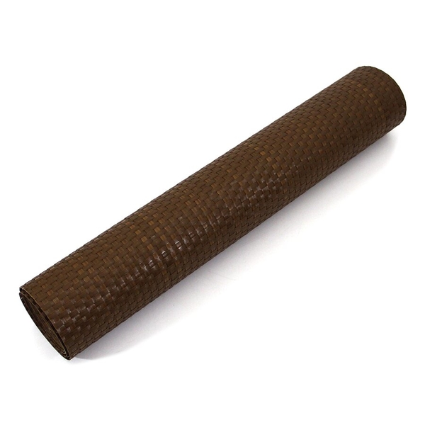 Plastová ratanová stínící rohož "umělý ratan" (role) (světlý ořech) - délka 500 cm a výška 75 cm