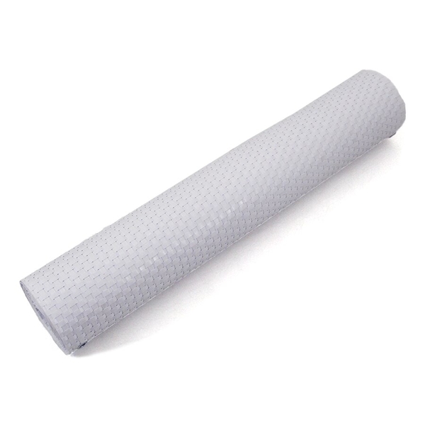 Bílá plastová ratanová stínící rohož "umělý ratan" s oky (role) - délka 300 cm a výška 90 cm