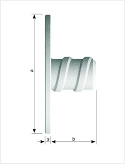 Hřebíkový úchyt FCB B15 L = 24 mm
